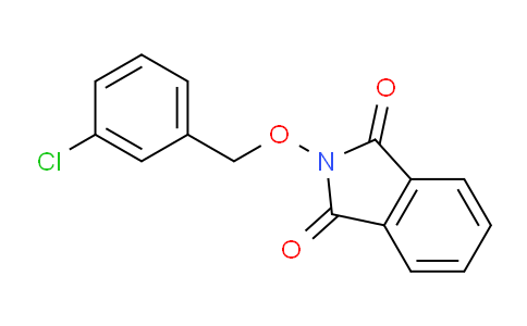 CAS No. 30777-86-7, 2-((3-Chlorobenzyl)oxy)isoindoline-1,3-dione