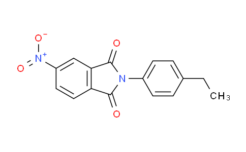 CAS No. 89024-45-3, 2-(4-Ethylphenyl)-5-nitroisoindoline-1,3-dione