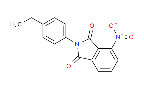 CAS No. 89024-44-2, 2-(4-Ethylphenyl)-4-nitroisoindoline-1,3-dione