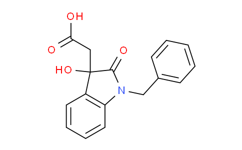 CAS No. 13672-23-6, 2-(1-Benzyl-3-hydroxy-2-oxoindolin-3-yl)acetic acid