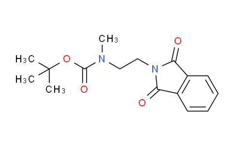 CAS No. 121495-40-7, tert-Butyl (2-(1,3-dioxoisoindolin-2-yl)ethyl)(methyl)carbamate