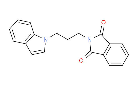 CAS No. 150206-00-1, 2-(3-(1H-Indol-1-yl)propyl)isoindoline-1,3-dione