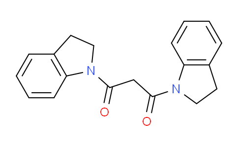 CAS No. 128099-74-1, 1,3-Di(indolin-1-yl)propane-1,3-dione