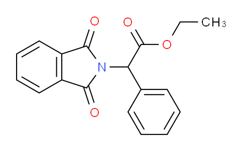 CAS No. 29618-32-4, Ethyl 2-(1,3-dioxoisoindolin-2-yl)-2-phenylacetate