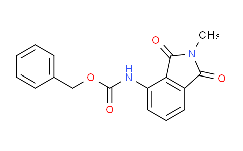 CAS No. 1787992-87-3, Benzyl (2-methyl-1,3-dioxoisoindolin-4-yl)carbamate