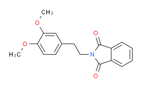 CAS No. 26477-09-8, 2-(3,4-Dimethoxyphenethyl)isoindoline-1,3-dione