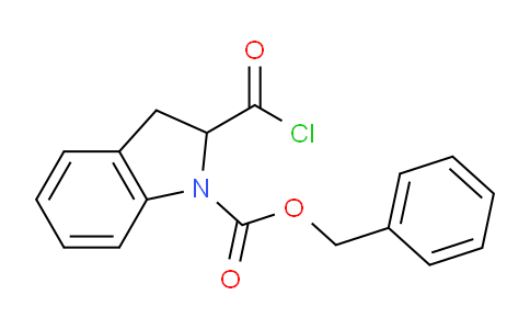 CAS No. 321309-39-1, Benzyl 2-(chlorocarbonyl)indoline-1-carboxylate