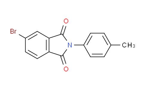 CAS No. 82104-69-6, 5-Bromo-2-(p-tolyl)isoindoline-1,3-dione