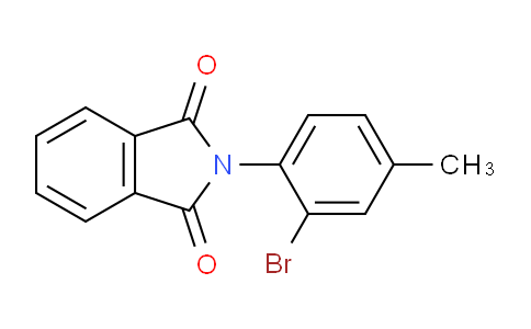 CAS No. 88312-96-3, 2-(2-Bromo-4-methylphenyl)isoindoline-1,3-dione