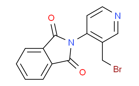 CAS No. 954240-74-5, 2-(3-(Bromomethyl)pyridin-4-yl)isoindoline-1,3-dione
