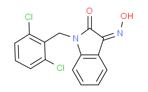 CAS No. 1164479-10-0, (Z)-1-(2,6-Dichlorobenzyl)-3-(hydroxyimino)indolin-2-one