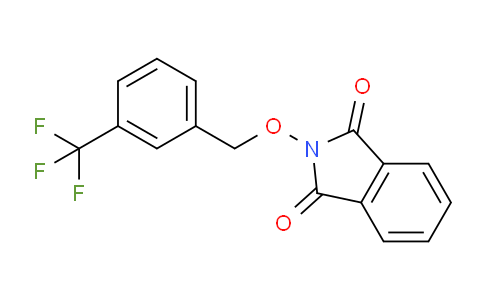 CAS No. 30777-88-9, 2-((3-(Trifluoromethyl)benzyl)oxy)isoindoline-1,3-dione