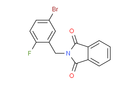CAS No. 530141-44-7, 2-(5-Bromo-2-fluorobenzyl)isoindoline-1,3-dione