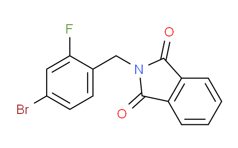 CAS No. 886761-90-6, 2-(4-Bromo-2-fluorobenzyl)isoindoline-1,3-dione