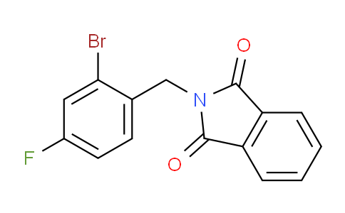 CAS No. 530141-41-4, 2-(2-Bromo-4-fluorobenzyl)isoindoline-1,3-dione