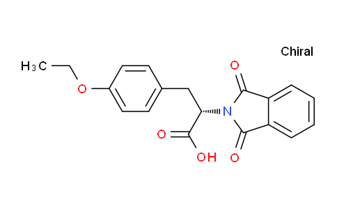 CAS No. 405237-92-5, (S)-2-(1,3-Dioxoisoindolin-2-yl)-3-(4-ethoxyphenyl)propanoic acid
