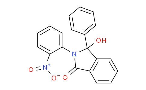 CAS No. 3532-68-1, 3-Hydroxy-2-(2-nitrophenyl)-3-phenylisoindolin-1-one