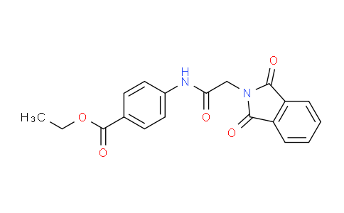CAS No. 7508-58-9, Ethyl 4-(2-(1,3-dioxoisoindolin-2-yl)acetamido)benzoate