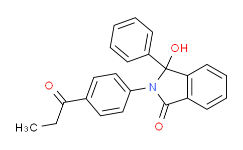CAS No. 3532-44-3, 3-Hydroxy-3-phenyl-2-(4-propionylphenyl)isoindolin-1-one