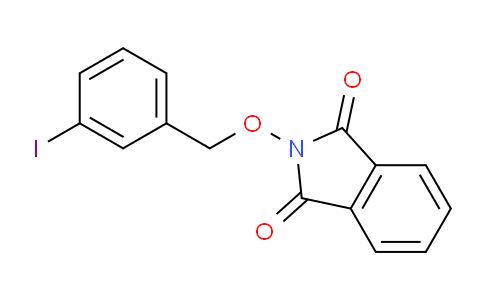 CAS No. 912549-18-9, 2-((3-Iodobenzyl)oxy)isoindoline-1,3-dione
