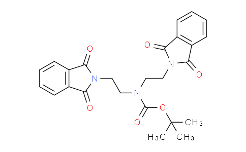 CAS No. 1246302-31-7, tert-Butyl bis(2-(1,3-dioxoisoindolin-2-yl)ethyl)carbamate