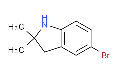 CAS No. 1781471-47-3, 5-bromo-2,2-dimethyl-1,3-dihydroindole