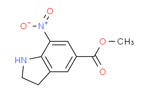 CAS No. 2167266-06-8, methyl 7-nitro-2,3-dihydro-1H-indole-5-carboxylate