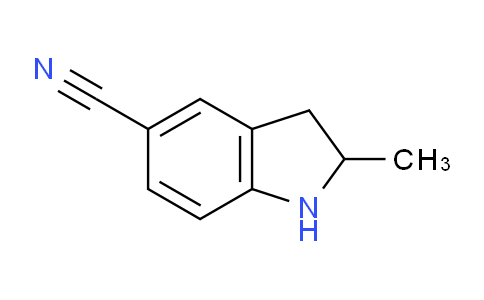 CAS No. 267002-63-1, 2-methyl-2,3-dihydro-1H-indole-5-carbonitrile