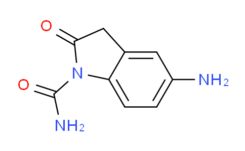 CAS No. 100599-28-8, 5-amino-2-oxoindoline-1-carboxamide