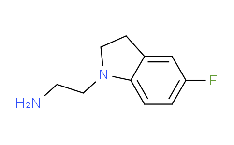 CAS No. 552866-94-1, 2-(5-fluoroindolin-1-yl)ethanamine