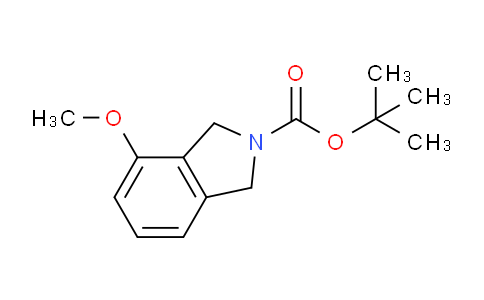CAS No. 1699736-30-5, tert-butyl 4-methoxyisoindoline-2-carboxylate