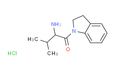 CAS No. 1236259-23-6, 2-Amino-1-(indolin-1-yl)-3-methylbutan-1-one hydrochloride