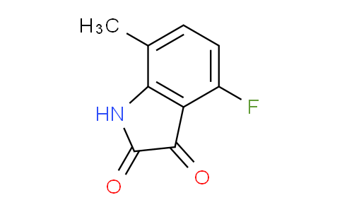 4-fluoro-7-methylindoline-2,3-dione