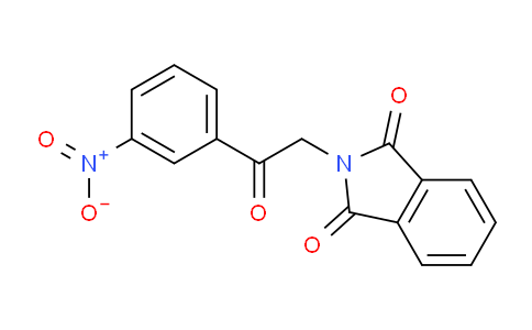 CAS No. 1286256-04-9, 2-(2-(3-nitrophenyl)-2-oxoethyl)isoindoline-1,3-dione