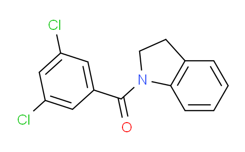 CAS No. 61589-16-0, (3,5-dichlorophenyl)(indolin-1-yl)methanone