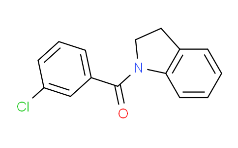 CAS No. 330468-96-7, (3-chlorophenyl)(indolin-1-yl)methanone