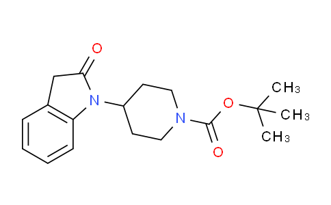 CAS No. 400797-94-6, tert-butyl 4-(2-oxoindolin-1-yl)piperidine-1-carboxylate