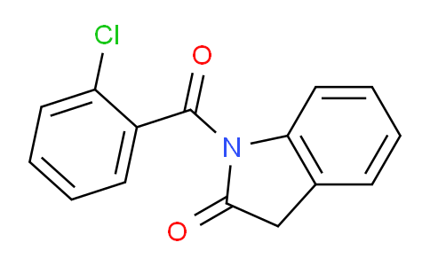 CAS No. 57989-31-8, 1-(2-chlorobenzoyl)indolin-2-one