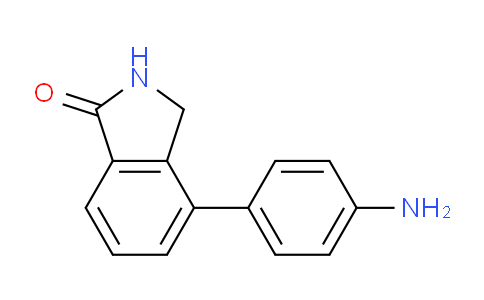 CAS No. 765948-62-7, 4-(4-Aminophenyl)isoindolin-1-one