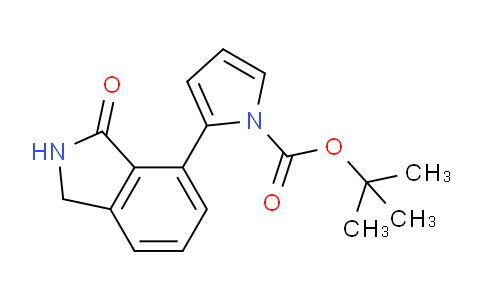 CAS No. 935269-07-1, tert-Butyl 2-(3-oxoisoindolin-4-yl)-1H-pyrrole-1-carboxylate