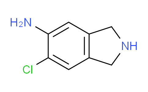 CAS No. 905273-33-8, 6-chloroisoindolin-5-amine