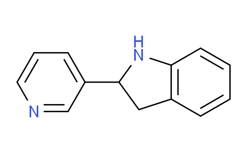 CAS No. 595548-62-2, 2-(Pyridin-3-yl)indoline