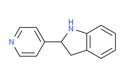 CAS No. 595548-63-3, 2-(Pyridin-4-yl)indoline