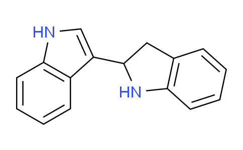 CAS No. 6637-10-1, 3-(Indolin-2-yl)-1H-indole