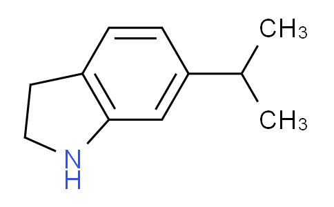 CAS No. 122299-59-6, 6-Isopropylindoline