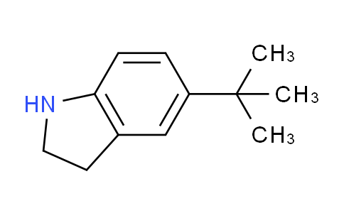 CAS No. 65826-97-3, 5-(tert-Butyl)indoline