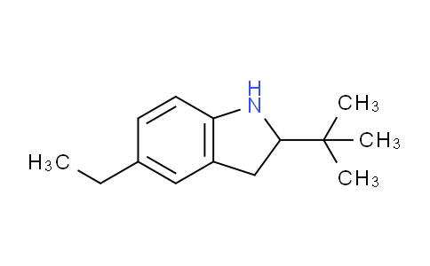 CAS No. 594817-33-1, 2-(tert-Butyl)-5-ethylindoline