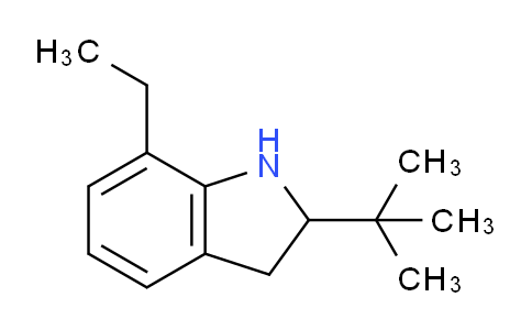 CAS No. 592465-75-3, 2-(tert-Butyl)-7-ethylindoline