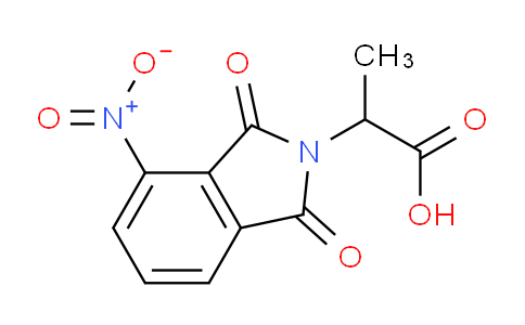 CAS No. 18627-60-6, 2-(4-Nitro-1,3-dioxoisoindolin-2-yl)propanoic acid