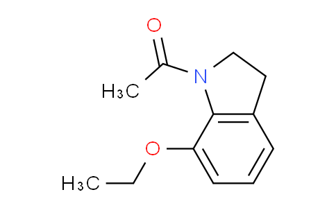 CAS No. 220657-61-4, 1-(7-Ethoxyindolin-1-yl)ethanone